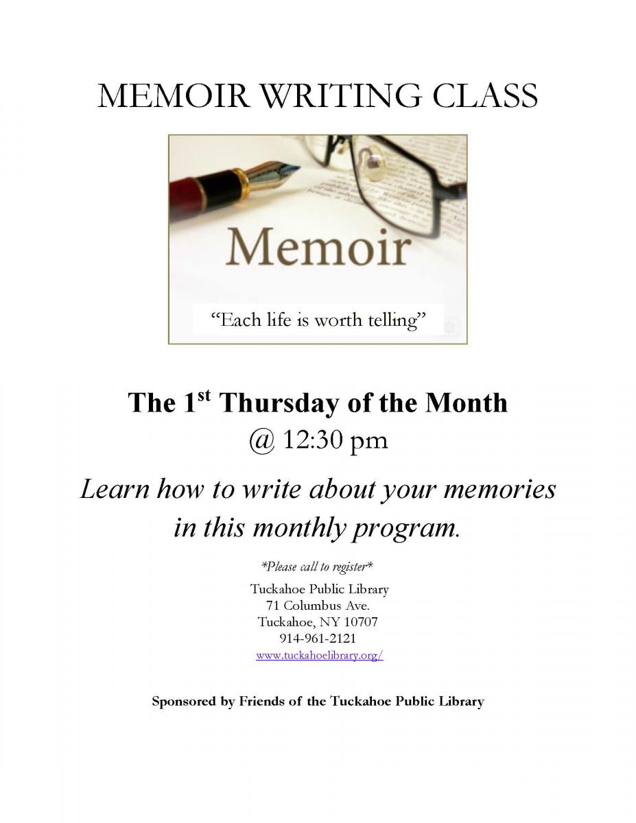 Memoir Workshop