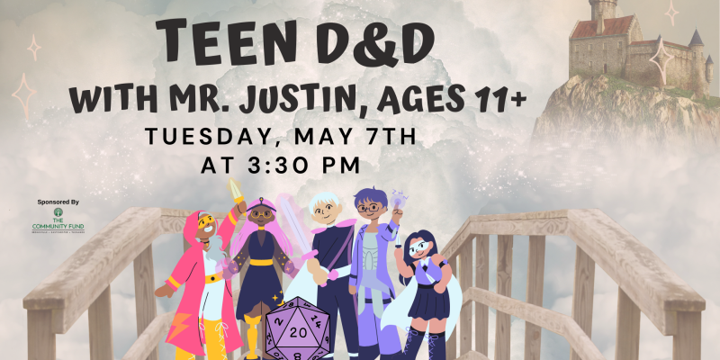 Teen D&D with Mr. Justin